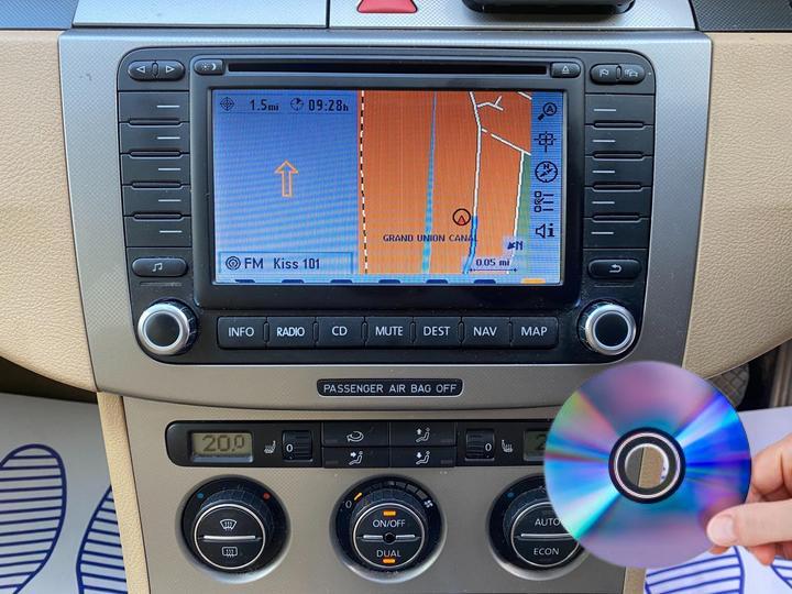 Blaupunkt EX-V (VX) Navigation DVD (RNS2 / MFD2) v17 UK & Europe 2019