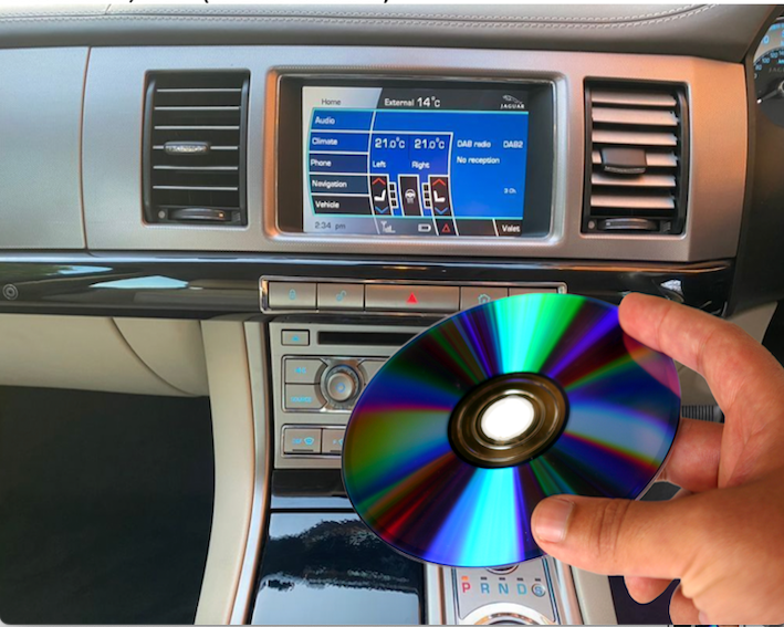 SAT NAV DISC MAP LAST UPDATE for JAGUAR XF, XK, XKR NAVIGATION DVD UK and Europe