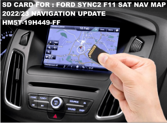 FORD FOCUS SYNC2 F11 SAT NAV MAP SD CARD 2023 NAVIGATION UPDATE