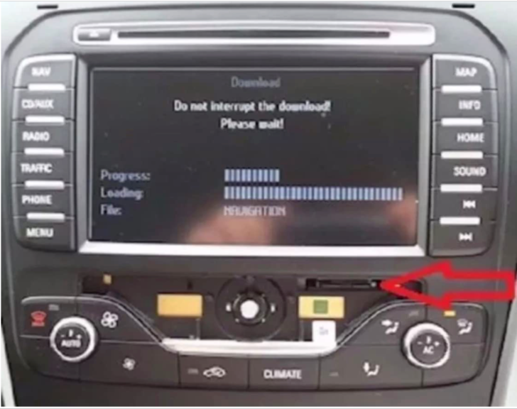 FORD MCA SD CARD V12 SAT NAV MAP UPDATE TOUCHSCREEN NAVIGATION EUROPE 2022