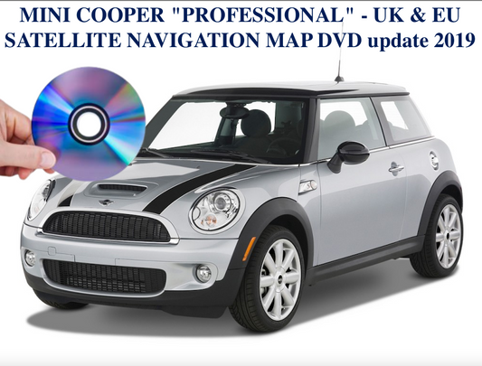 MINI Cooper dvd map update 'professional;